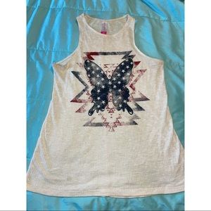 Butterfly Tank Top